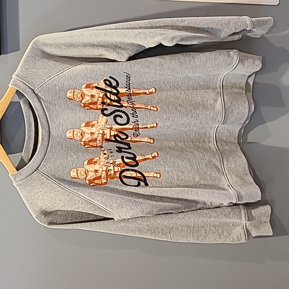 Disney Star Wars Dark Side Sweatshirt Sz. S